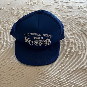 Vintage 1985 Kansas City Royals Cap - World Series I-70 St. Louis